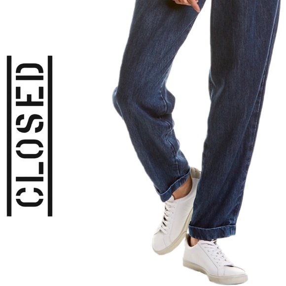 NWT ‘CLOSED’ ECO Friendly Bay Blue Straight Leg👖 - Picture 5 of 12